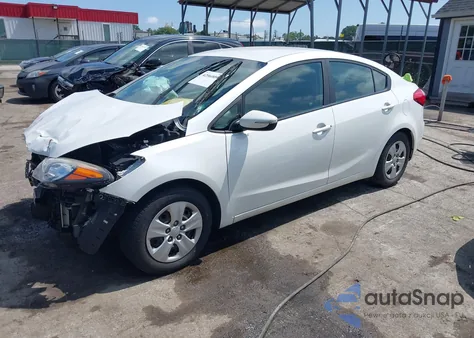 2016 Kia Forte Lx from USA, damaged, VIN KNAFX4A66G5532427